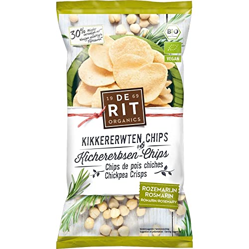 De Rit Bio Kichererbsen-Chips Rosmarin (2 x 75 gr) von De Rit
