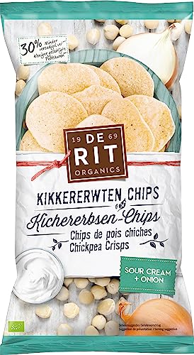 De Rit Bio Kichererbsen-Chips Sour Cream (2 x 75 gr) von De Rit