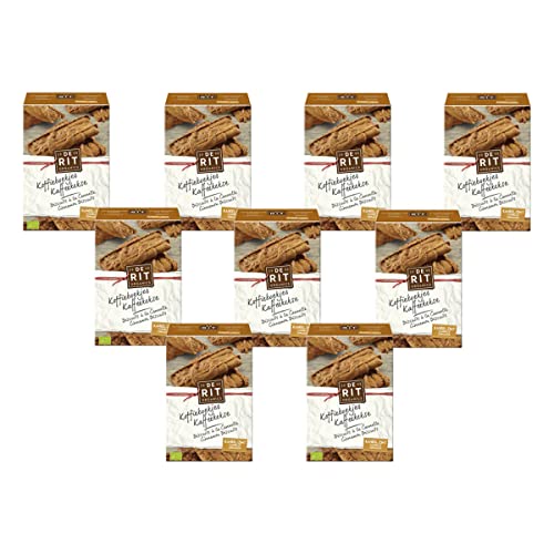 De Rit - Kaffeekekse - 165 g - 9er Pack von De Rit