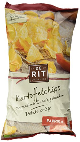 De Rit Kartoffelchips Paprika, 5er Pack (5 x 125 g) von De Rit