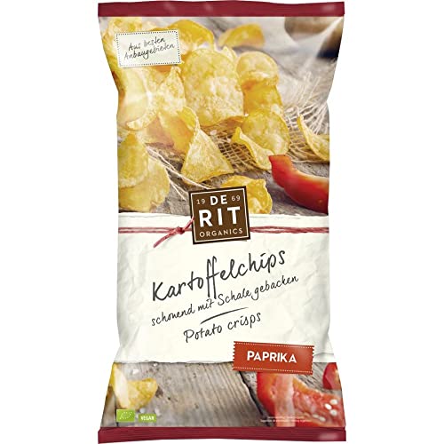 De Rit - Kartoffelchips Paprika - 125 g - 12er Pack von De Rit