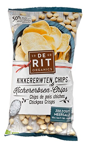 De Rit Kichererbsen-Chips mit Meersalz (75 g) - Bio von De Rit