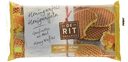 De Rit Vollkorn-Honigwaffeln, 12er Pack (12 x 175 g) von De Rit