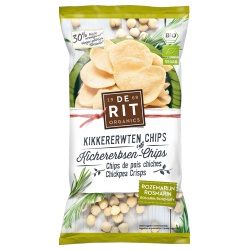 Kichererbsen-Chips mit Rosmarin von De Rit