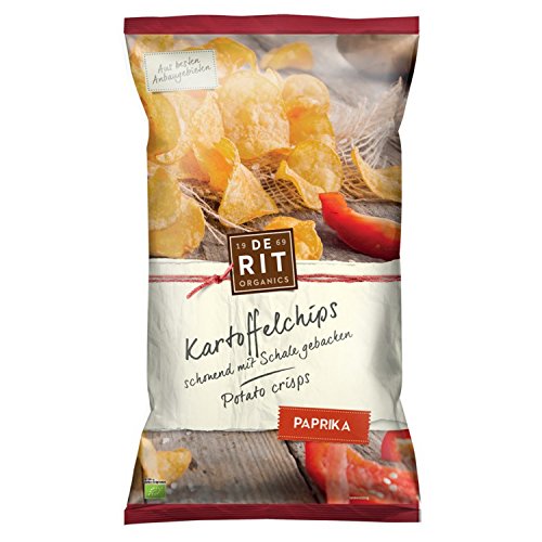 de Rit Kartoffelchips Paprika - Bio - 125g von De Rit