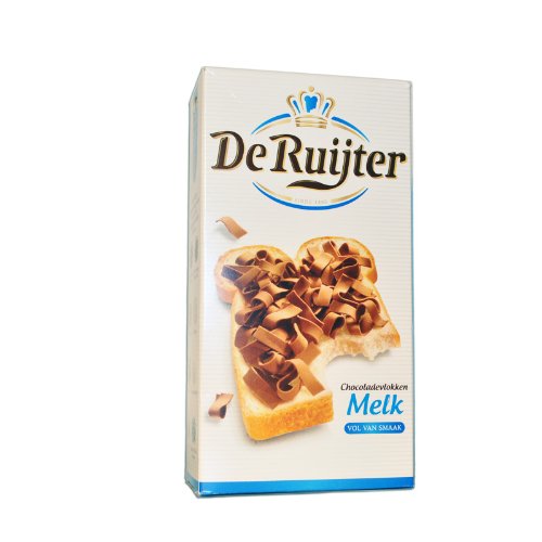 14 X De Ruijter Chocolade-Vlokken-Melk - Milchschokoladen Flocken 300g von De Ruijter