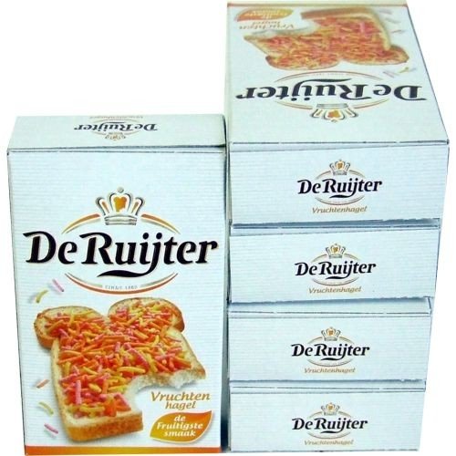 De Ruijter Brot-Streusel Früchte 5x15g Einzellportionen von De Ruijter