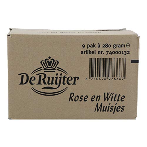 De Ruijter Kleine Mäuse rosa weiß - 9 Packungen x 280 Gramm von De Ruijter