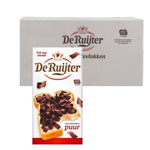 De Ruijter - Zartbitter Schokoladen Flocken - 7x 300g von De Ruijter