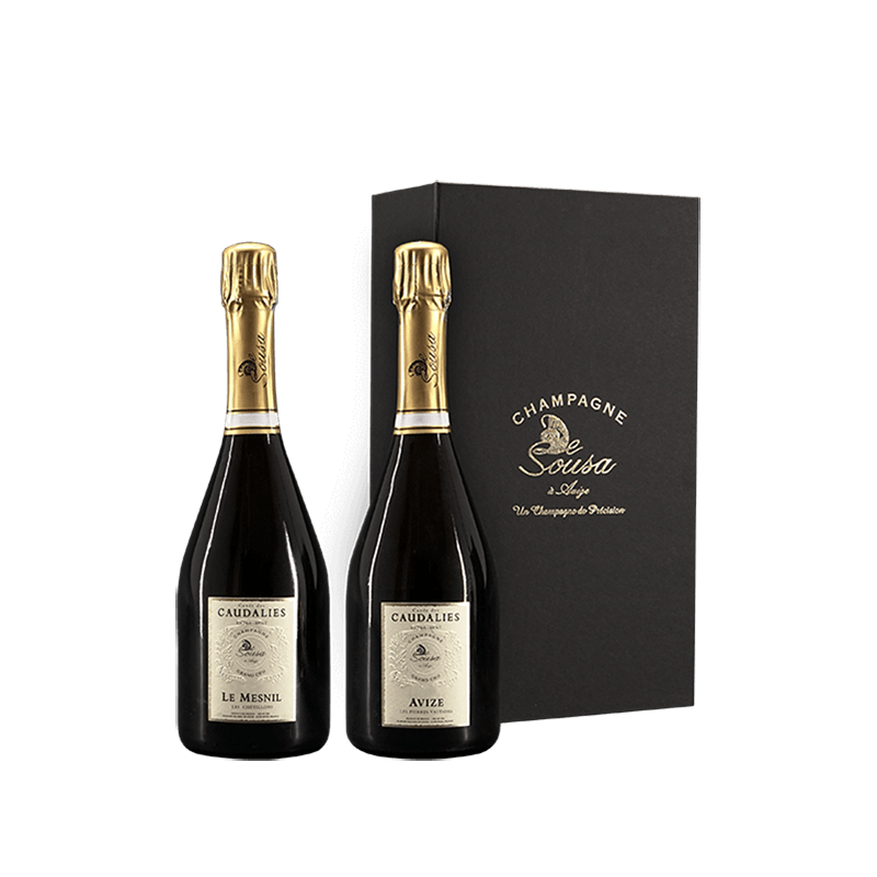 De Sousa : Coffret Cuvée des Caudalies Avize et Le Mesnil Grand Cru 2012 De Sousa : Coffret Cuvée des Caudalies Avize et Le Mesnil Grand Cru 2012 von De Sousa