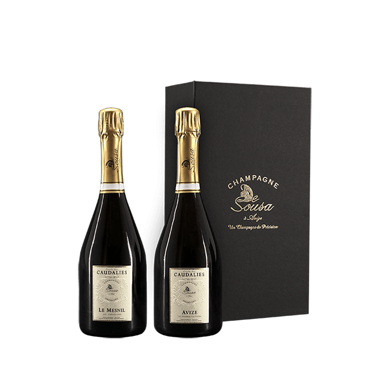 De Sousa : Coffret Cuvée des Caudalies Avize et Le Mesnil Grand Cru 2012 von De Sousa