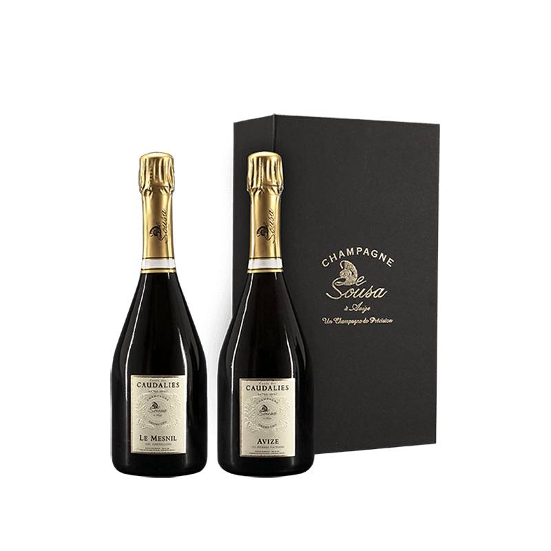 De Sousa : Coffret Cuvée des Caudalies Avize et Le Mesnil Grand Cru 2012 von De Sousa