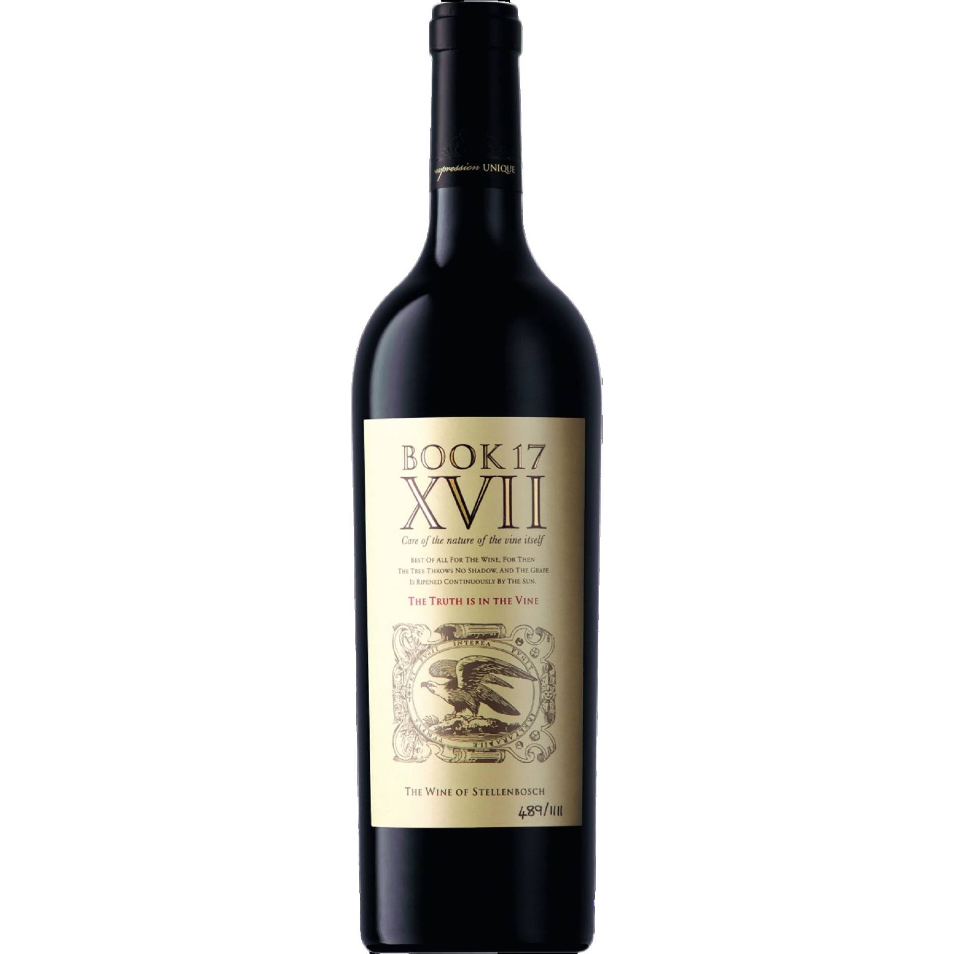 De Toren Book 17, WO Stellenbosch, Western Cape, 2019, Rotwein De Toren Book 17, WO Stellenbosch, Western Cape, 2019, Rotwein von De Toren Private Cellar, Polkadraai Road, 7604 Stellenbosch South Africa