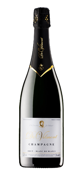 Champagne Brut Blanc de Blancs von De Vilmont