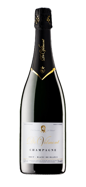 Champagne Brut Blanc de Blancs von De Vilmont