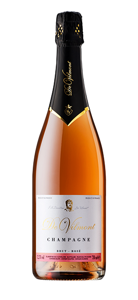 Champagne Brut RosÃ© von De Vilmont