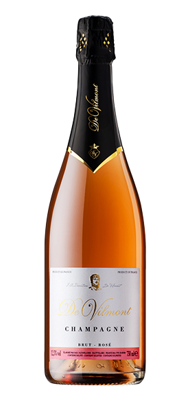 Champagne Rosé Brut von De Vilmont