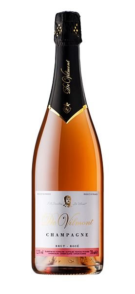 Champagne Rosé Brut von De Vilmont