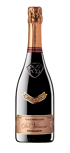 Champagne CuvÃ©e Prestige RosÃ© MillÃ©sime von De Vilmont