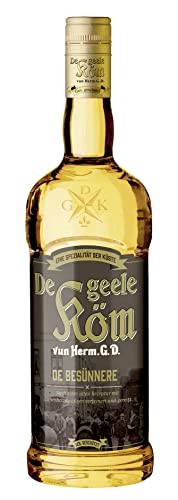 De Geele Köm - DE BESÜNNERE | 1 x 700 ml | 35,5 % vol. | Kräuter | Eichenholznoten (1 x 0.7 L) | Norddeutsche Spirituose Spezialität mit Kümmel von De Geele Köm