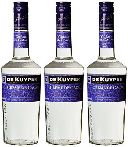 De Kuyper Crème de Cacao Likör Weiß (3 x 0.7 l) von DeKuyper