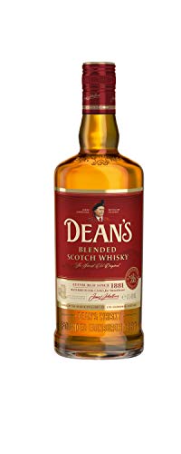 Deans Finest Blended Old Scotch Whisky (1 x 0,7 l) - Schottischer Whisky in Eichenfässern gereift - weiche Malz- und Eichentöne mit sanftem Nachklang | 700 ml (1er Pack) von Dean's