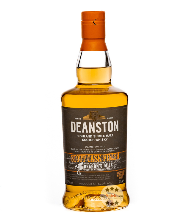 Deanston Dragon's Milk Stout Cask Finish Single Malt Whisky (50,5 % Vol., 0,7 Liter) von Deanston Distillery