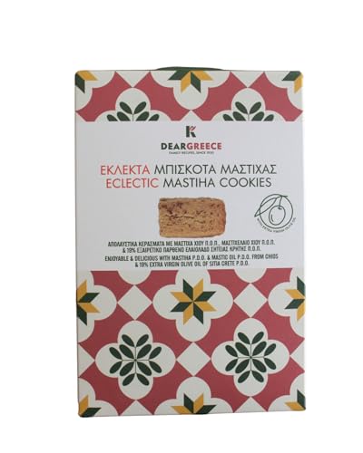Dear Greece - Eclectic Mastiha Cookies, Packung à 2 x 200g (Gesamt: 400g) von Dear Greece