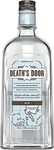 Death's Door | American Dry Gin | 700ml | 47,0% Vol. | Mit Wacholder-Aromen | BIO-zertifizierte Zutaten von DEATH'S DOOR SPIRITS