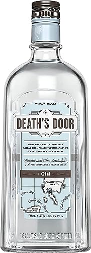 Death's Door | American Dry Gin | 700ml | 47,0% Vol. | Mit Wacholder-Aromen | BIO-zertifizierte Zutaten Death's Door | American Dry Gin | 700ml | 47,0% Vol. | Mit Wacholder-Aromen | BIO-zertifizierte Zutaten von DEATH'S DOOR SPIRITS
