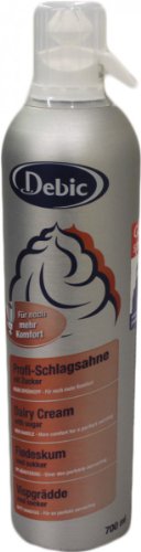 Debic Sprühsahne gezuckert 35% 700ml Debic Sprühsahne gezuckert 35% 700ml von Debic