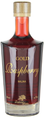Debowa Gold Raspberry (Malina) Likör, 1er Pack (1 x 700 ml) von Dębowa