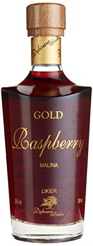 Debowa Gold Raspberry (Malina) Likör, 1er Pack (1 x 700 ml) von Debowa Polska