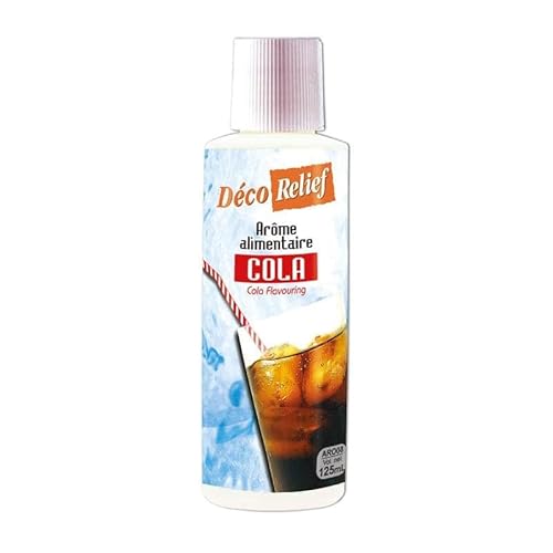 Déco Relief - Cola Flüssigaroma 125 ml – Lebensmittelaroma für Backen, Kochen – Professionelle Zutat Déco Relief - Cola Flüssigaroma 125 ml – Lebensmittelaroma für Backen, Kochen – Professionelle Zutat von Déco Relief