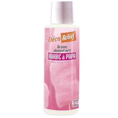 Déco Relief - Flüssiges Aroma für Zuckerwatte 125 ml – Lebensmittelaroma zum Backen, Kochen – Professionelle Zutat Déco Relief - Flüssiges Aroma für Zuckerwatte 125 ml – Lebensmittelaroma zum Backen, Kochen – Professionelle Zutat von Déco Relief