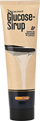 Decocino Glucose-Sirup - 100 g - gebrauchsfertige, transparente Zuckermasse zum Herstellen von Pralinen, Trüffeln, Bonbons & Glasuren - vegan Decocino Glucose-Sirup - 100 g - gebrauchsfertige, transparente Zuckermasse zum Herstellen von Pralinen, Trüffeln, Bonbons & Glasuren - vegan von DECOCINO