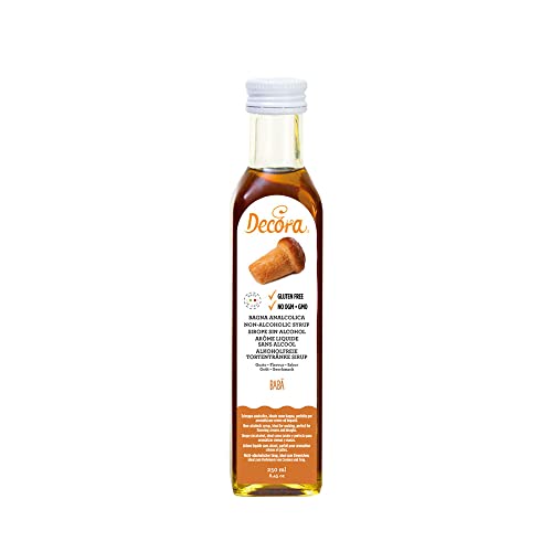 Decora 2201011 ALKOHOHOLFREIE TORTENTRÄNKE (SIRUP) BABA' 250 ML von Decora