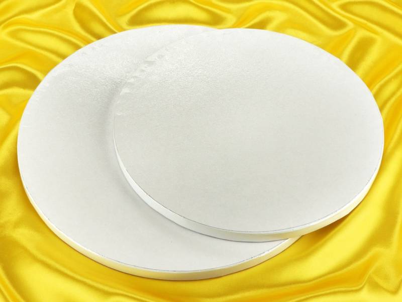 Cakeboard rund 40cm weiß von Cake-Masters