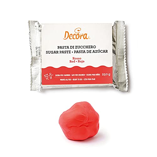 Decora 0310144 Fondant Rot 250g Decora 0310144 Fondant Rot 250g von Decora