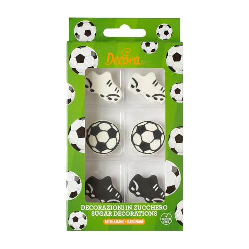 Decora 0500423 Kit 6 Zuckerdekorationgoal, 70 g Decora 0500423 Kit 6 Zuckerdekorationgoal, 70 g von Decora