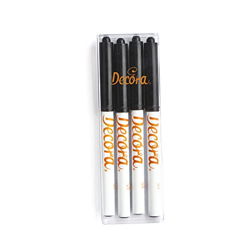 Decora 1255012 8er-Packung Dekostifte Schwarz, 50 g Decora 1255012 8er-Packung Dekostifte Schwarz, 50 g von Decora
