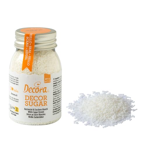 Decora 2081136 Zuckersticks Weiss 90g Decora 2081136 Zuckersticks Weiss 90g von Decora