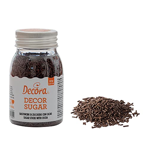Decora 2081137 Zuckersticks Kakao 90g von Decora