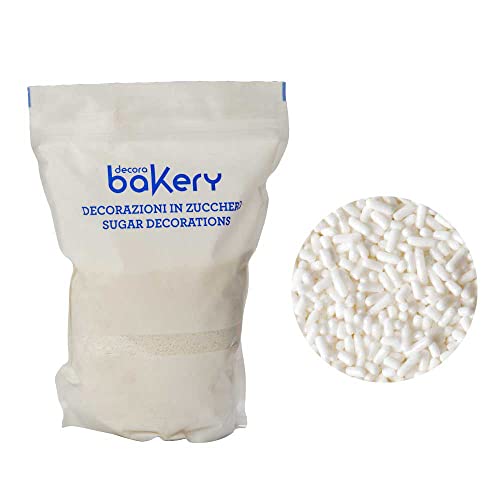 Decora 5081136 Zuckersticks Weiss 1 Kg Decora 5081136 Zuckersticks Weiss 1 Kg von Decora