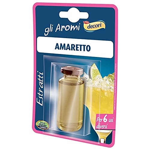 Decorì Amaretto Extrakt für Liköre. - Karton 12 Stück von Decorì