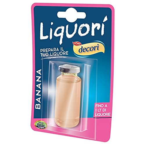 Decorì Banana Extrakt für Liköre. - Karton 12 Stück von Decorì