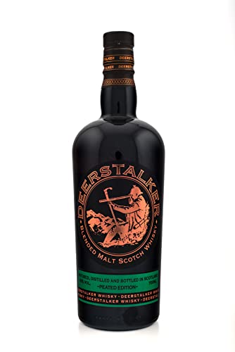 Deerstalker Blended Malt Scotch Whisky PEATED EDITION mit Geschenkverpackung (1 x 0.7 l) von Deerstalker