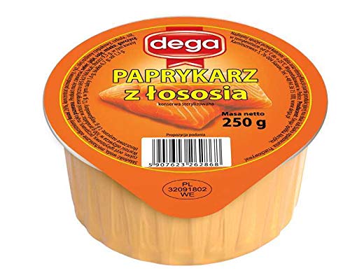 Paprykarz ''Losos'' Lachs-Brotaufschtrich 250g Dega Paprykarz ''Losos'' Lachs-Brotaufschtrich 250g Dega von Dega