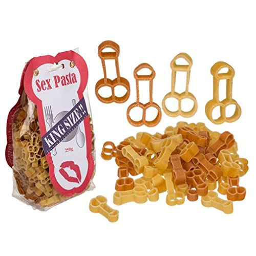 Penis Nudeln Pasta | Witzige Geschenkidee | Vatertag Muttertag JGA Geburtstagsgeschenk Sex erotische Nudeln | Lümmel Pimmel Glied Essen von Deggelbam