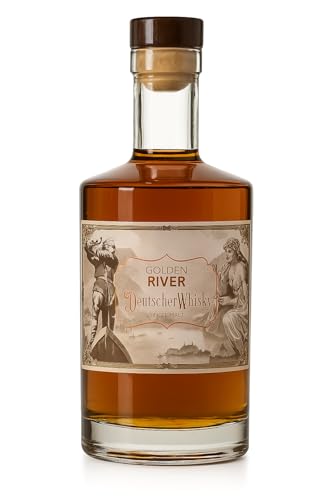 Golden River Single Malt Whisky | Deutscher Whisky Single Malt aus der Destillerie Deheck Whiskykeller Alzey | gelagerter Whiskey in Barrique-Fass und Sherry-Fass I 45% Golden River Single Malt Whisky | Deutscher Whisky Single Malt aus der Destillerie Deheck Whiskykeller Alzey | gelagerter Whiskey in Barrique-Fass und Sherry-Fass I 45% von Deheck Destillerie